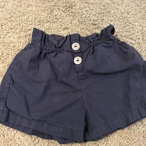 Zara Blue High Waist Shorts